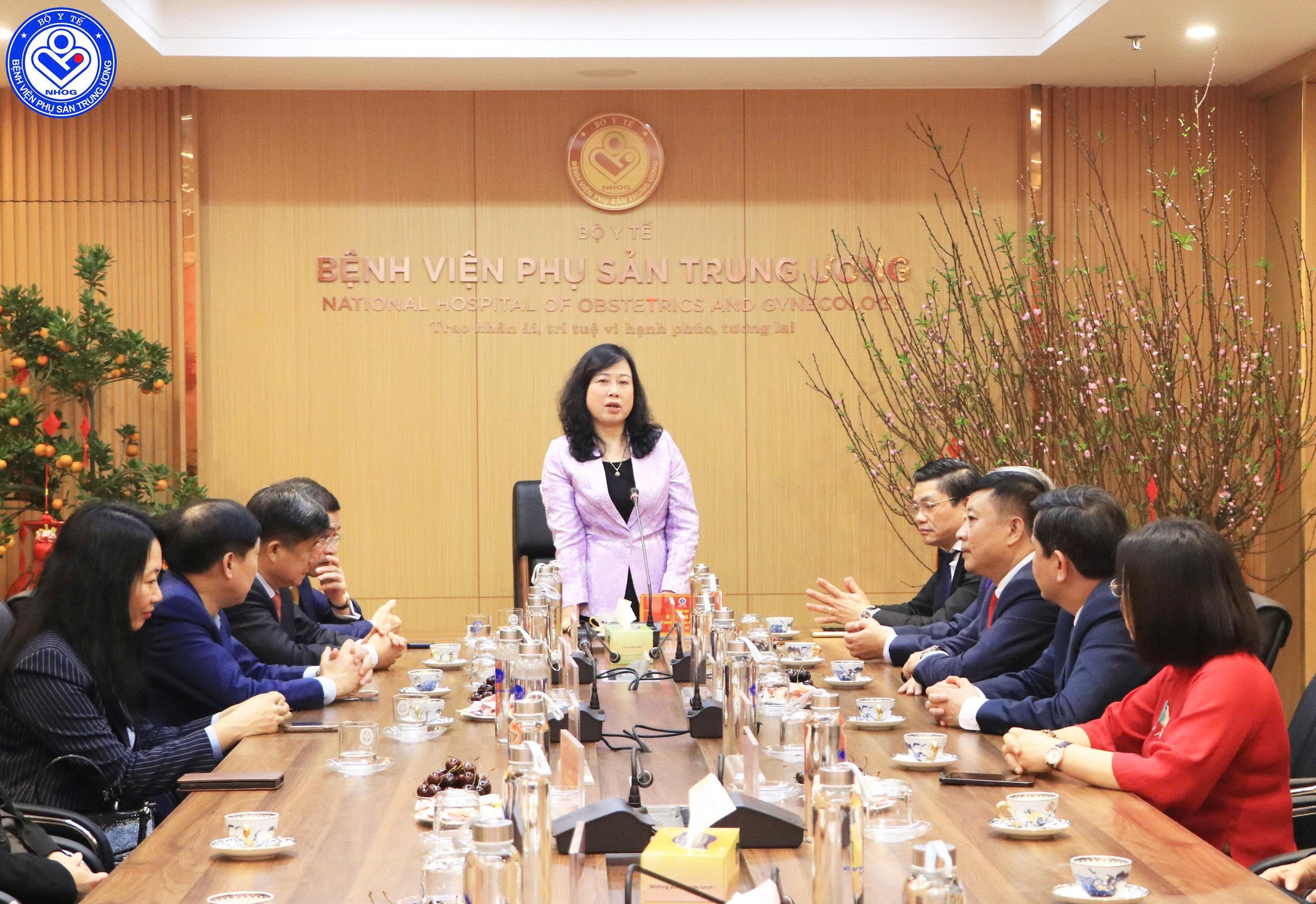 Bộ trưởng Bộ Y tế ghi nhận sự chuyển mình mạnh mẽ và những thành tựu ngày càng rõ nét của Bệnh viện Phụ Sản Trung ương trong năm 2025
