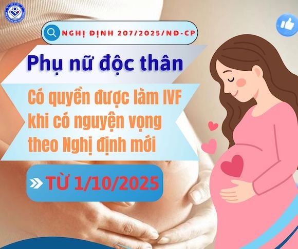 Phụ nữ độc thân chính thức được làm IVF – Bước tiến mới trong quyền sinh sản